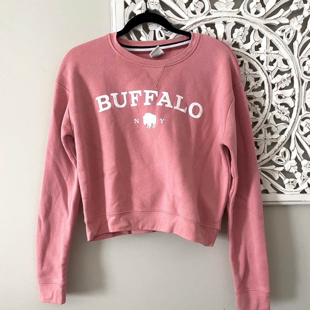 Buffalo NY Cropped Crewneck